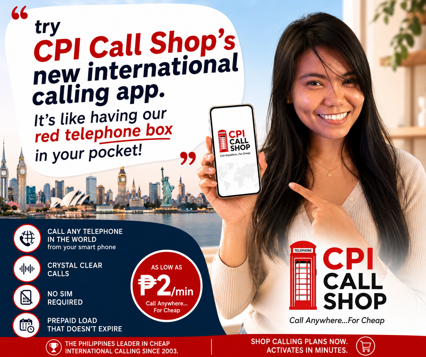 Try CPI Call Shop's New International Calling App